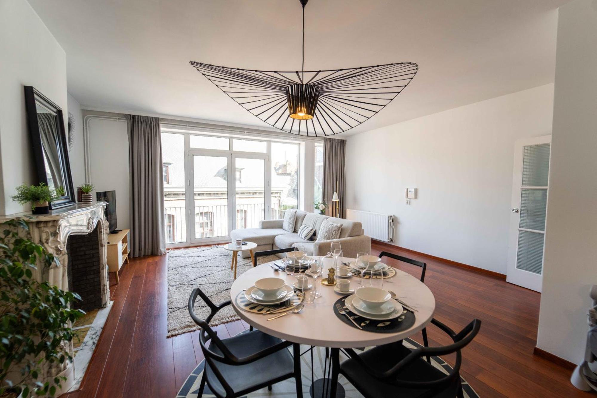 Luxury Apart' Mons City Center With Terrace Διαμέρισμα Εξωτερικό φωτογραφία