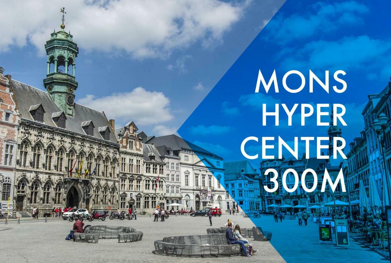 Luxury Apart' Mons City Center With Terrace Διαμέρισμα Εξωτερικό φωτογραφία