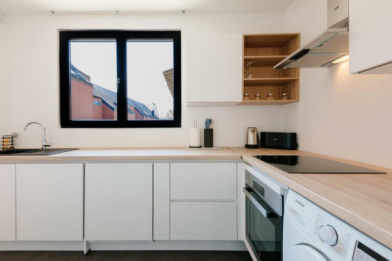 Luxury Apart' Mons City Center With Terrace Διαμέρισμα Εξωτερικό φωτογραφία